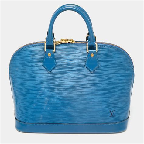 louis vuitton alma epi blue|Louis Vuitton Alma bb price.